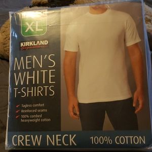 XL Mens Kirkland white t shirts